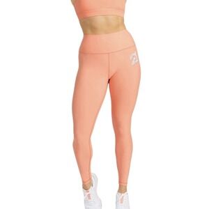 PELOTON Cadent Peach Coral Women High Rise Leggings PS121 Size Medium NEW w TAGS